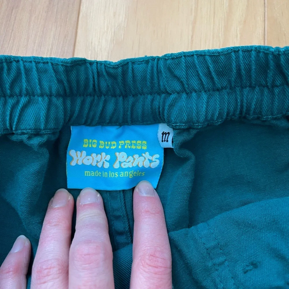 Big Bud Press Work Pants Hunter Green M - Picture 3 of 4